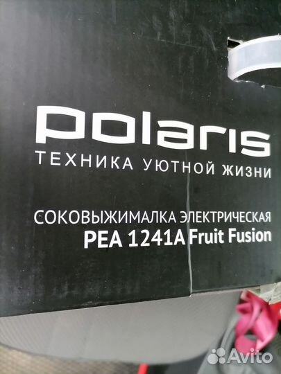 Соковыжималка Polaris PEA 1241A fruit fusion