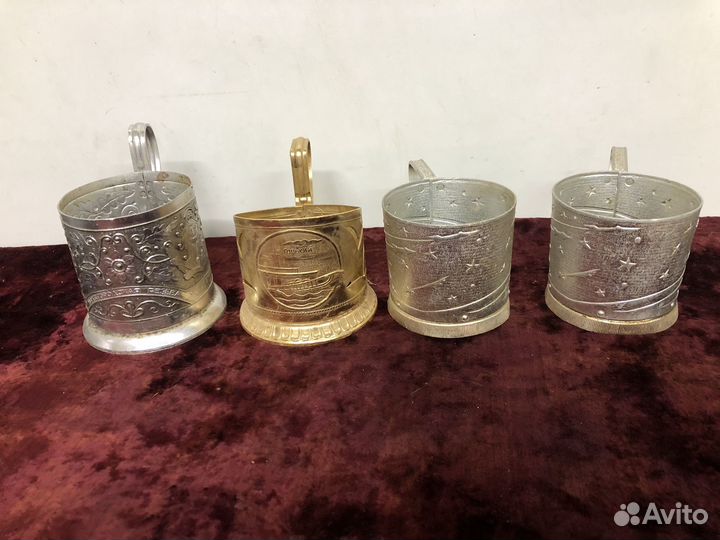Подстаканники СССР Алюминий