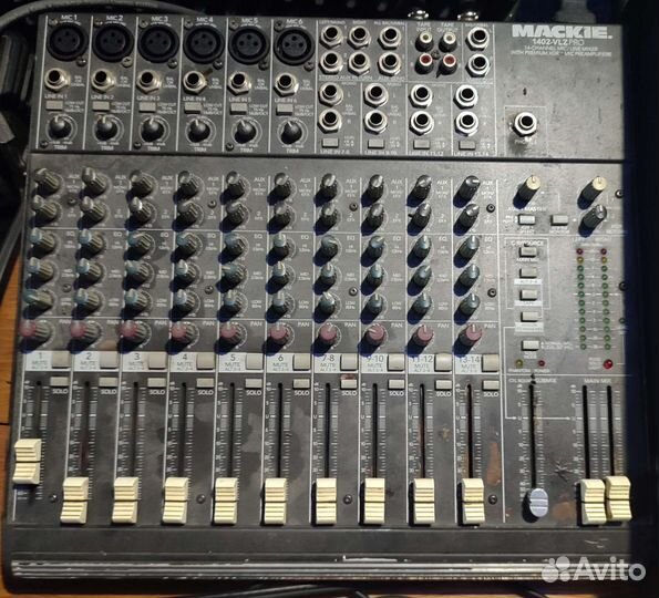 Микшерный пульт Mackie 1402-VLZ Pro