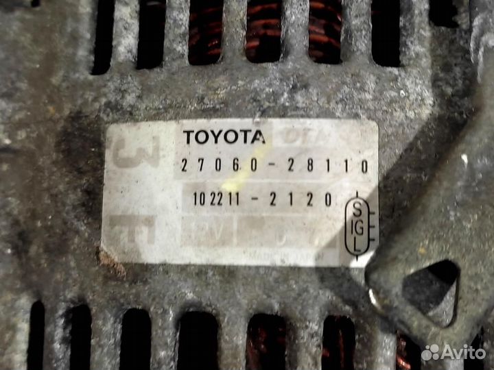 Генератор 90А 1AZ (2000-2006) Toyota RAV4 2