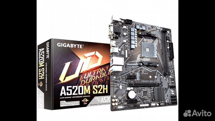 Материнская плата gigabyte A520M S2H