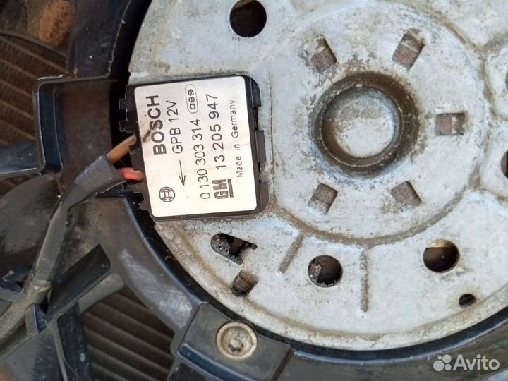 Кассета радиаторов opel astra h zafira оригинал