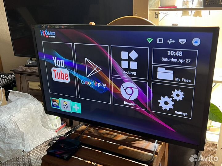 Телевизор Rubin 32 дюйма с приставкой SMART tv