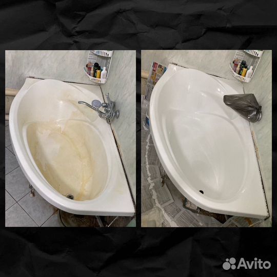 Реставрация ванн жидким акрилом