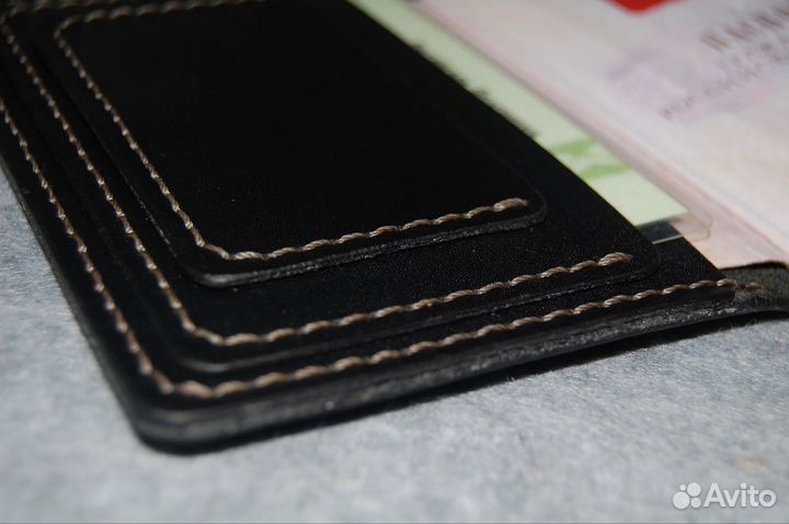 Обложка для паспорта из натуральной кожи