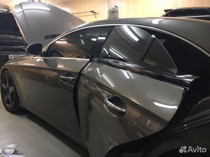 Оклейка под хром,антихром,карбон,пленки в салон