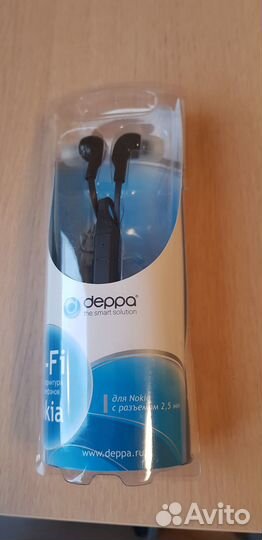 Deppa Гарнитура Стерео Для Nokia. Аналог Wh-206