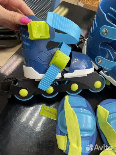 Детские ролики и защита