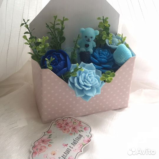 Букеты из мыла ручной работы