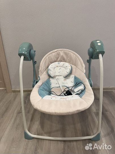 Детские электронные качели для новорожденных