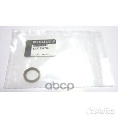 Кольцо уплотнительное Renault 8200236726