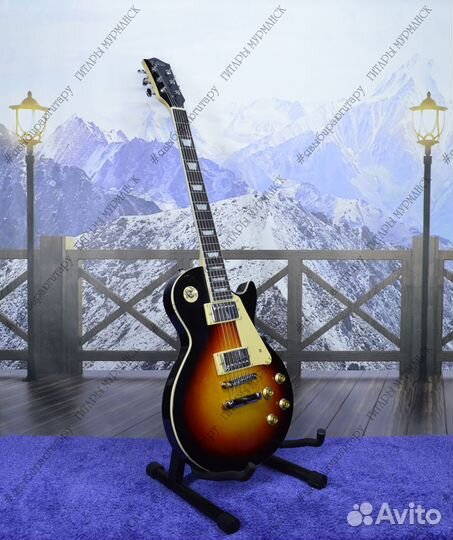 Электрогитара Les Paul (новая) комплект