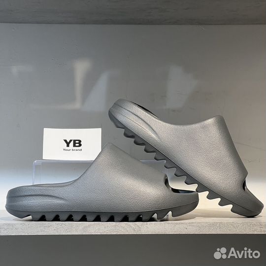 Тапки Adidas Yeezy Slide Slate Grey