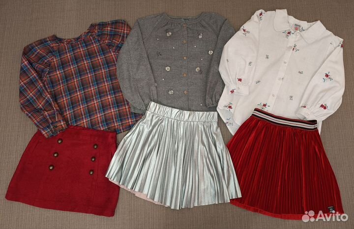Гардероб для девочки 6-8 лет