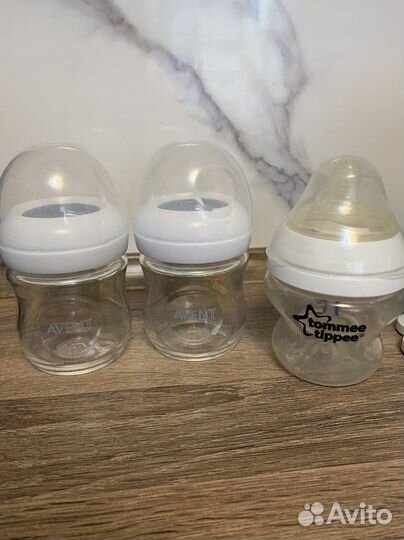 Бутылочки avent, tomee tippee