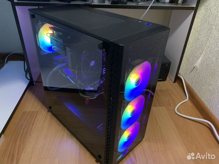 Корпус с rgb подсветкой. Пк корпус как новый