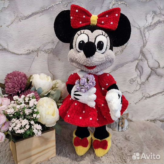 Плюшевая игрушка Микки и Мини Маус
