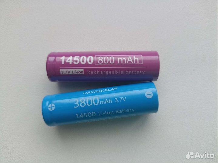 Аккумуляторные батарейки 14500