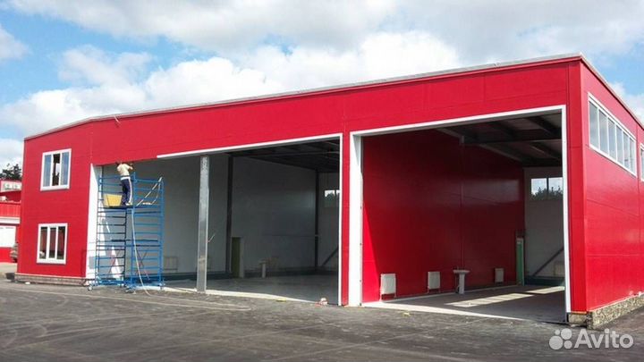 Быстровозводимые ангары, склады, цеха