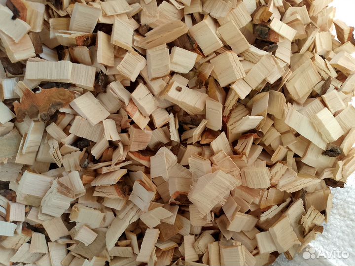 Щепа мульча декоративная