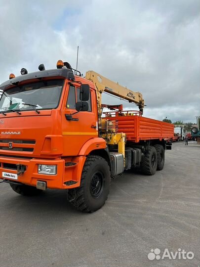 КАМАЗ 43118 с КМУ, 2019