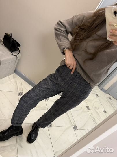 Брюки с лампасами