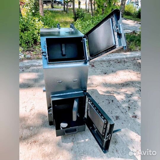 Твердотопливный котел длительного горения