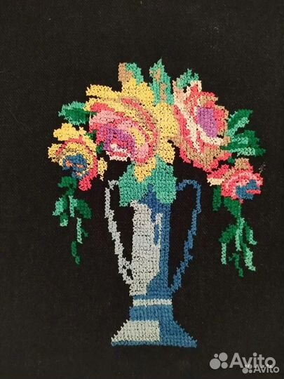 Вышивки винтажные ручной работы