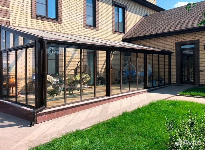 Остекление террасы