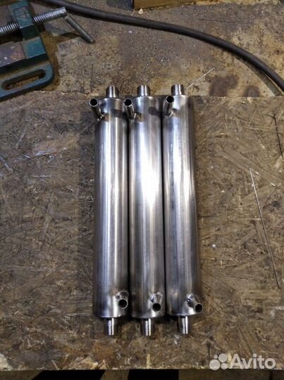 Теплообменник. Подогреватель дизельного топлива