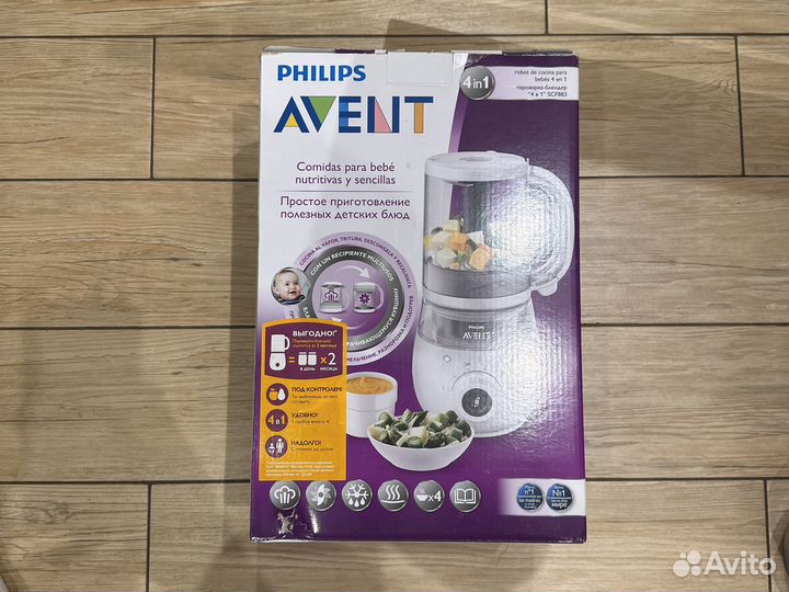 Philips avent пароварка 4 в 1