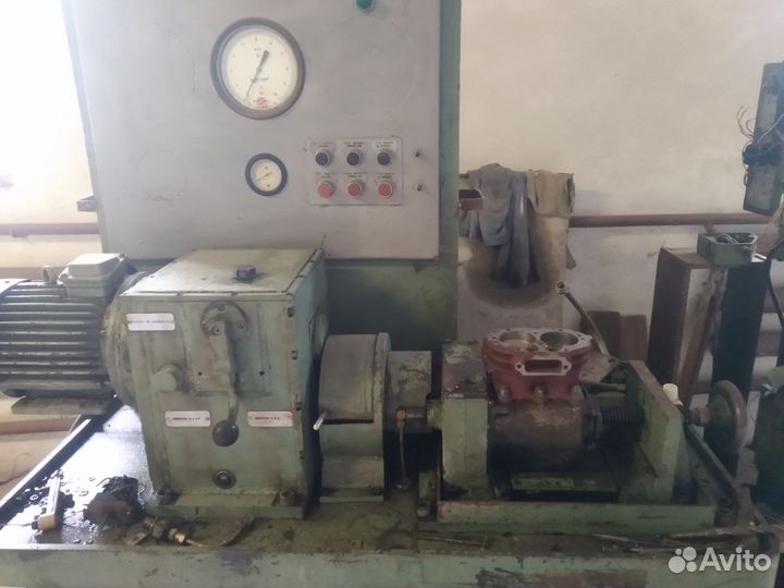 Стенд для проверки и обкатки компрессоров камаз