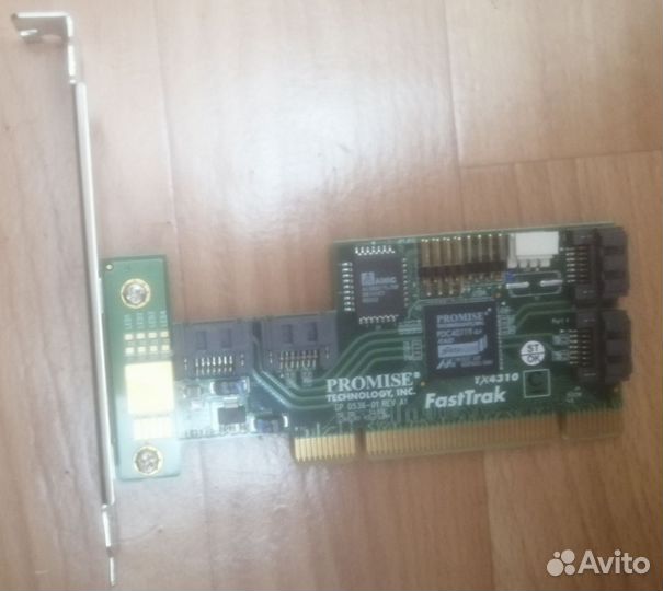 SATA raid контроллер Promise FastTrak TX4310 PCI