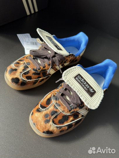 Adidas Samba Wales Bonner Leopard