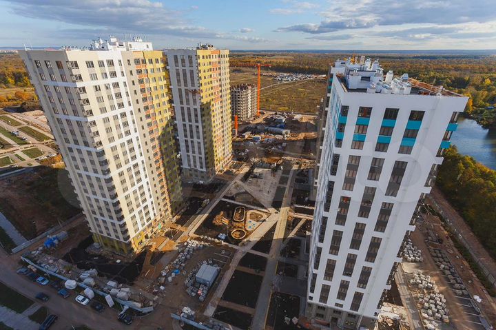 3-к. квартира, 55,7 м², 22/22 эт.