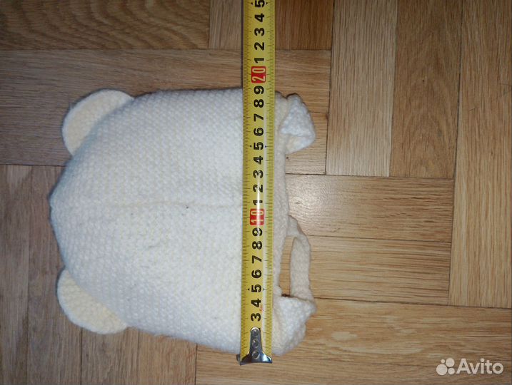 Шапка зимняя на девочку 1-2 год