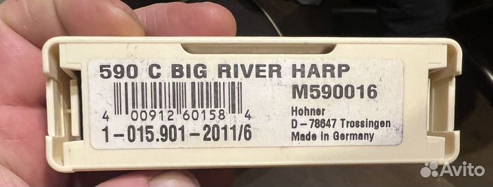 Губная гармошка hohner big river harp 590 C