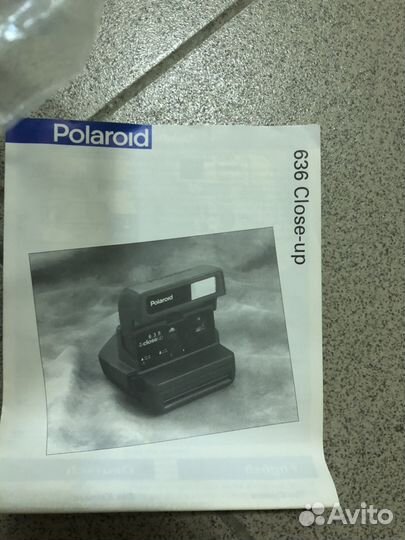 Polaroid 636 closeup