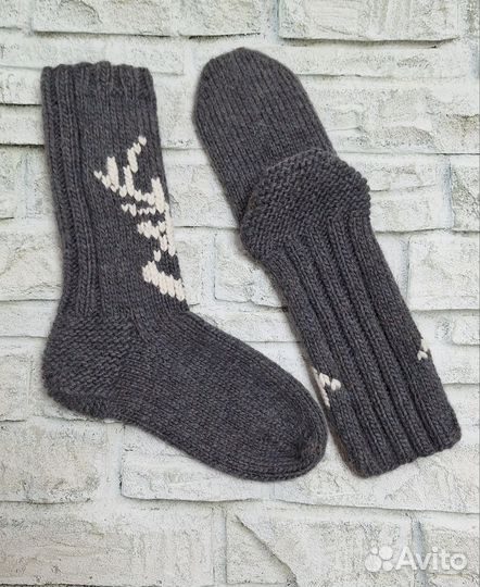 Носки вязаные ручной работы женские
