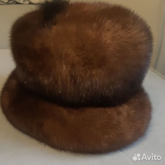 Норковая шапка женская