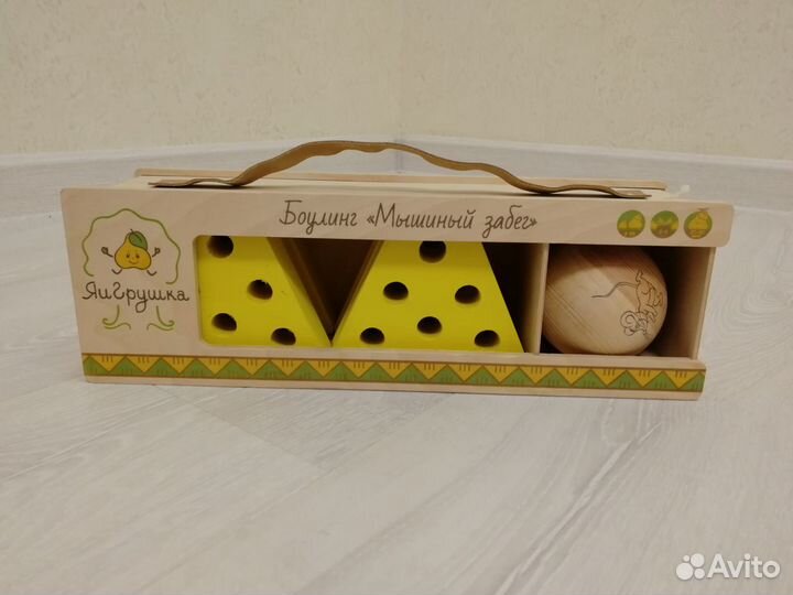 Развивающие деревянные игры для детей