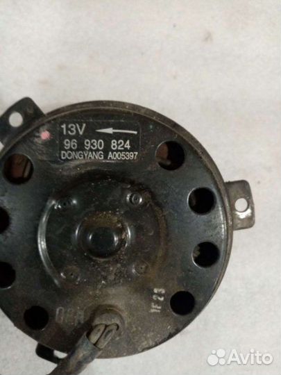 Моторчик вентилятора охлаждения Chevrolet Lacetti