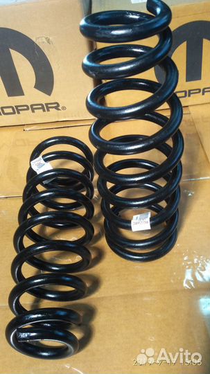 Пружина передней подвески 1шт. Сайбер Себринг