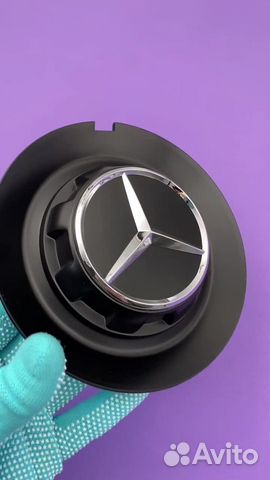 Колпак заглушка на литой диск Mercedes-Benz 1 шт