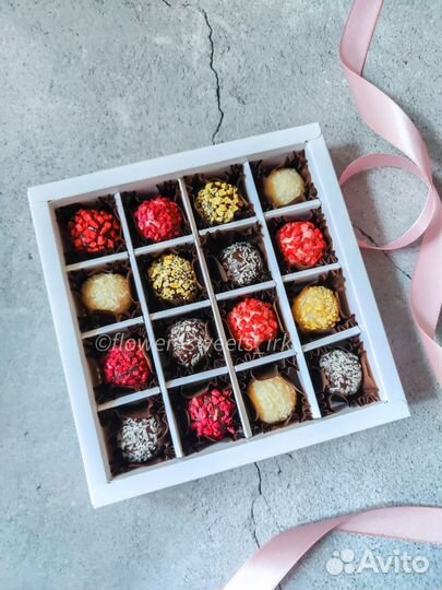 Конфеты ручной работы, шоколад