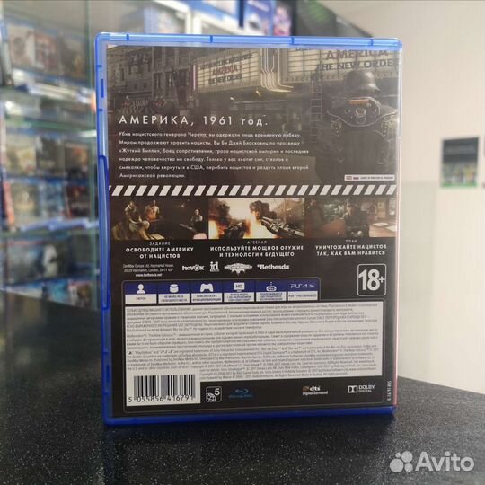 Wolfenstein II The New Colossus PS4 (Б/У)