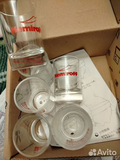 Стопки nemiroff 6 штук