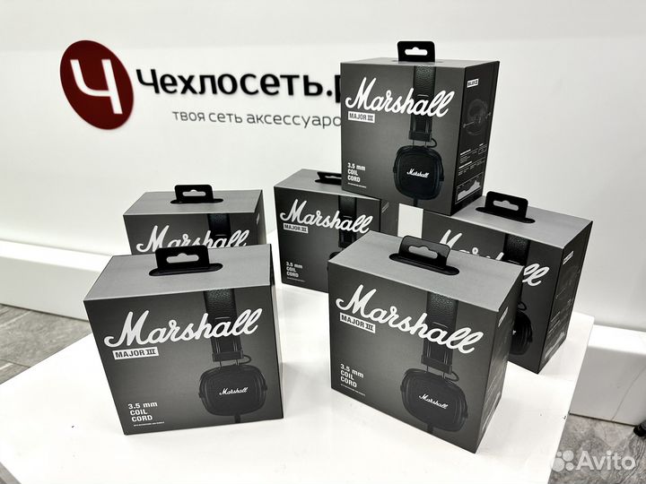 Наушники Marshall Major 3 / Маршал 3 Black