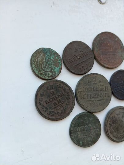 Медные царские монеты
