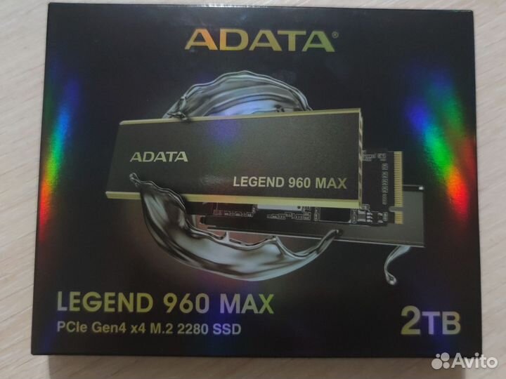 Ssd pci e 4.0 adata Legend 960 max 2tb